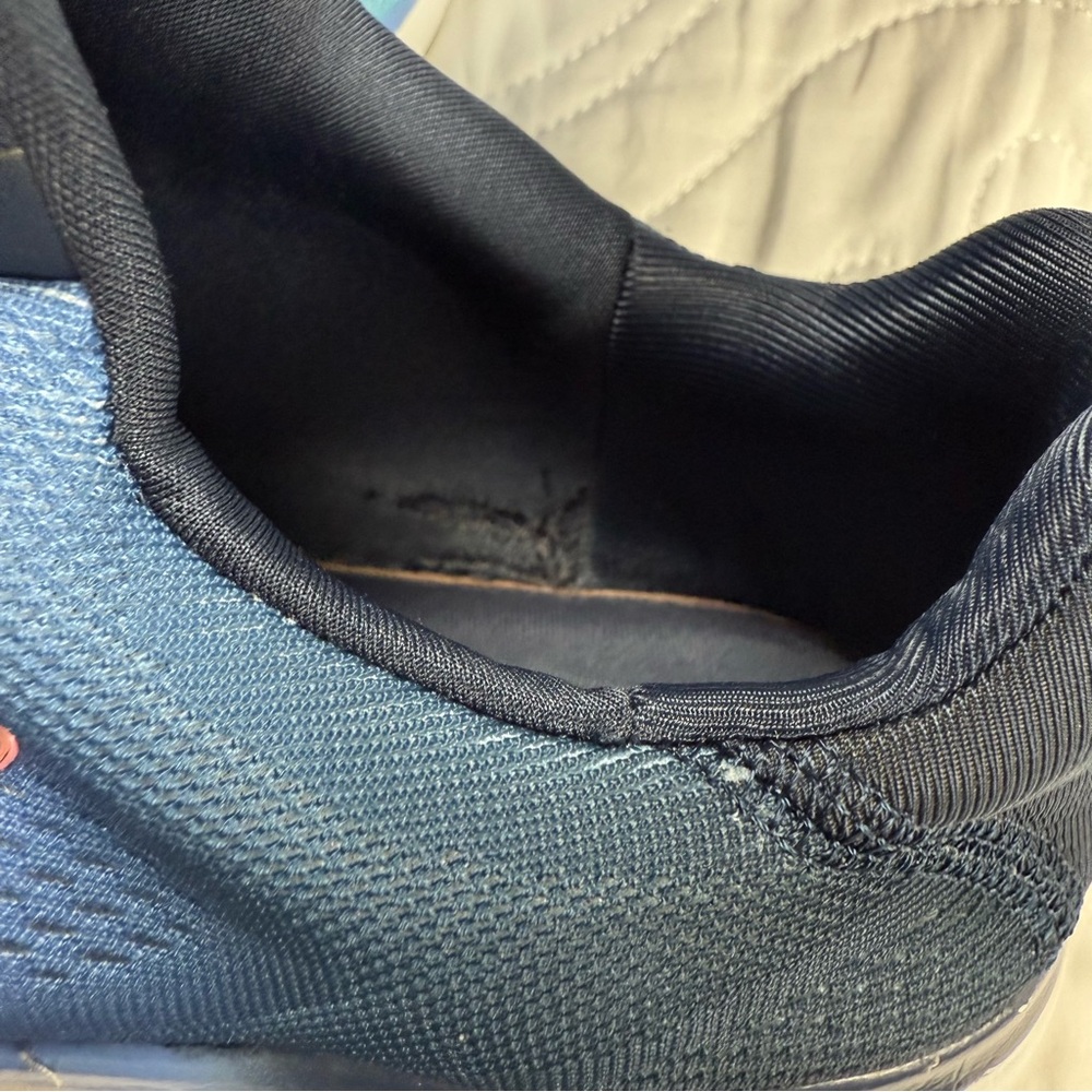 Skechers Summits Bright Charmer Sneakers Memory Foam Slip On Blue Womens 7.5 EUC - Picture 8 of 9